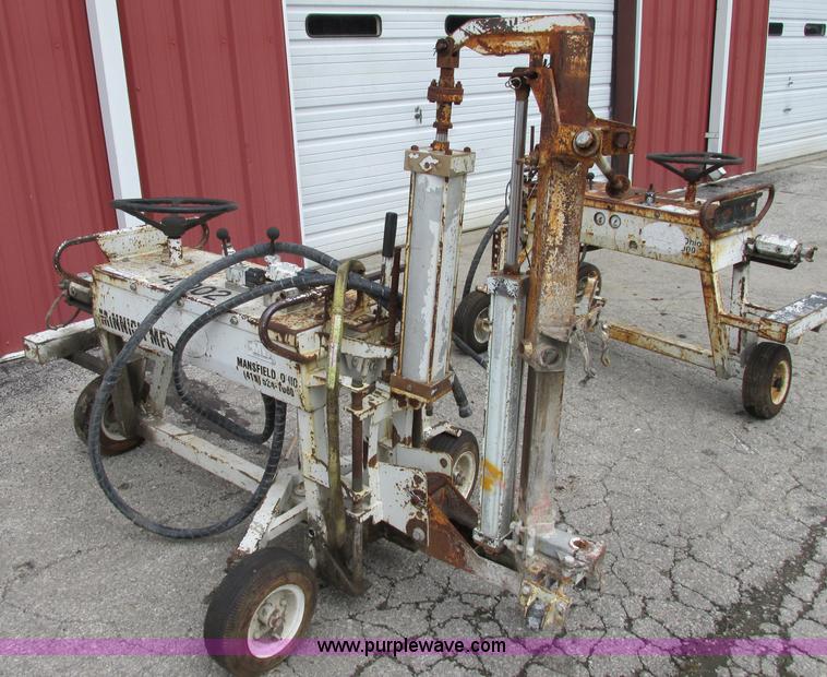 image for item Z9231 (2) Minnich Manufacturing portable concrete boring machine