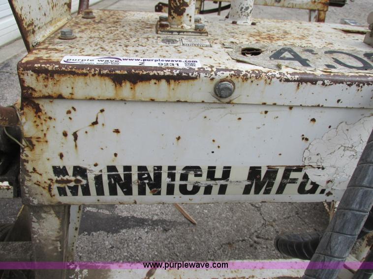 image for item Z9231 (2) Minnich Manufacturing portable concrete boring machine