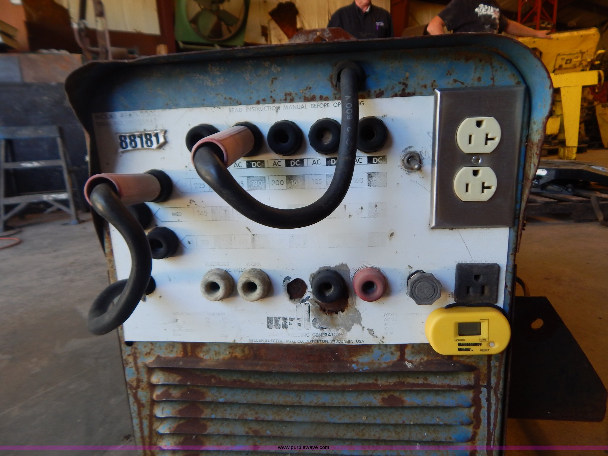 Miller AEAD200LE welder/generator in Walnut Grove, MO Item AN9226