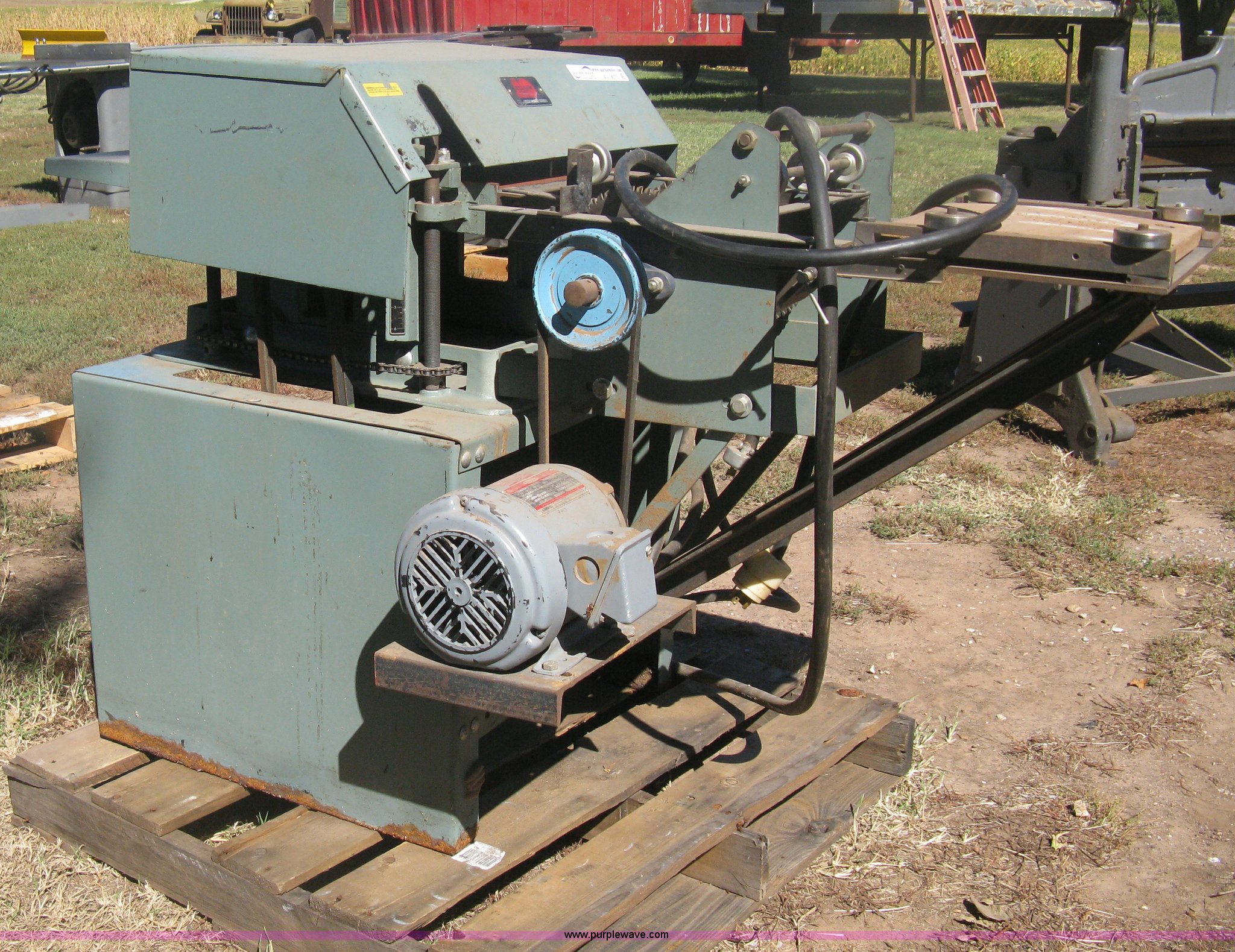 Belsaw 9103 planer with gang saw in Mt. Hope, KS Item AV9075 sold