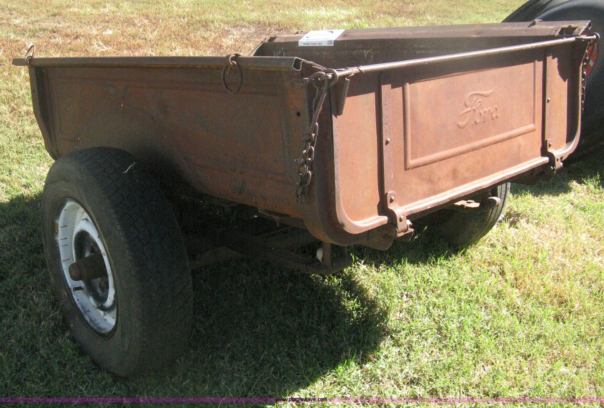 Ford Model T pickup bed trailer in Mt. Hope, KS Item H6318 sold