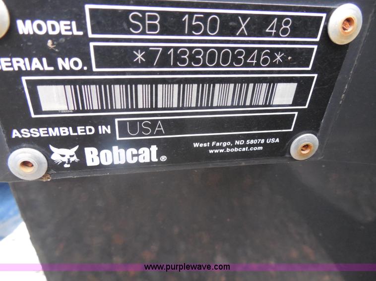 image for item AL9609 Bobcat SB150 snow blower
