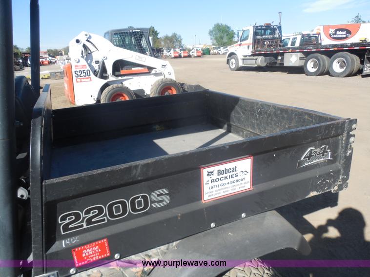 image for item I1324 2008 Bobcat 2200S utility vehicle