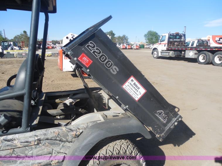 image for item I1324 2008 Bobcat 2200S utility vehicle