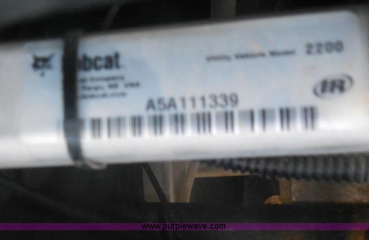 image for item I1324 2008 Bobcat 2200S utility vehicle
