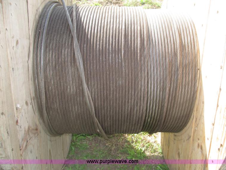 image for item AE9417 Bethlehem 1/2" steel wire rope spool