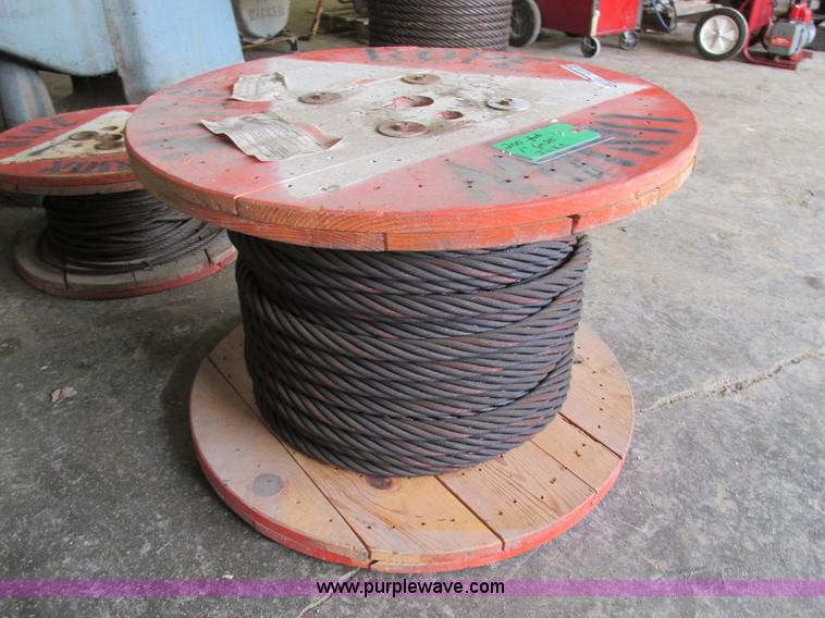 image for item AK9797 Approximately 200' of 1" 6x25 IWRC steel cable