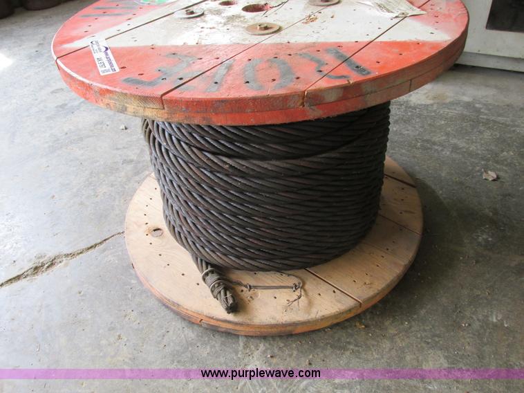 image for item AK9797 Approximately 200' of 1" 6x25 IWRC steel cable