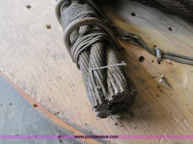 image for item AK9797 Approximately 200' of 1" 6x25 IWRC steel cable