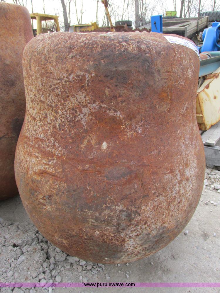 image for item AK9807 Approximately 1,500 lb wrecking ball