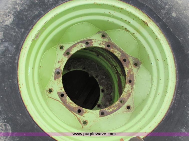 image for item AK9823 (3) Firestone 24.5R32 tires and wheels