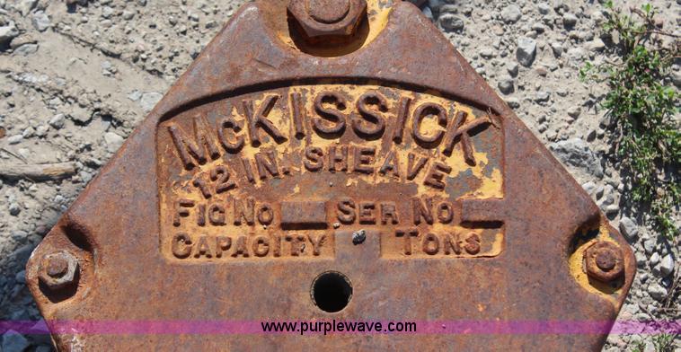 image for item AU9359 McKissick 12" sheave block