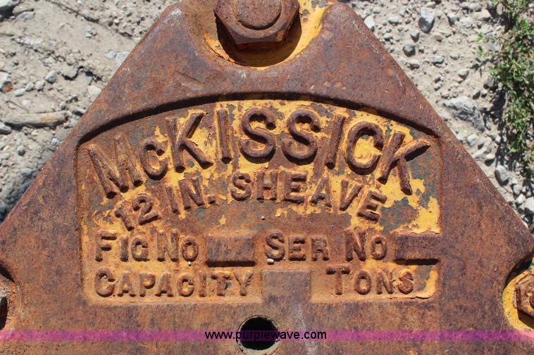 image for item AU9359 McKissick 12" sheave block