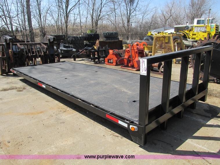 image for item B5798 20.5'L x 8'W flatbed