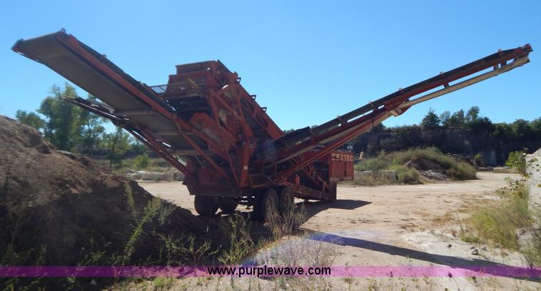 image for item B5874 Extec 5000 portable conveyor screen plant