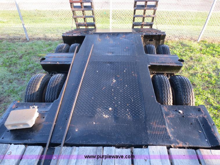 image for item D5918 1975 lowboy trailer