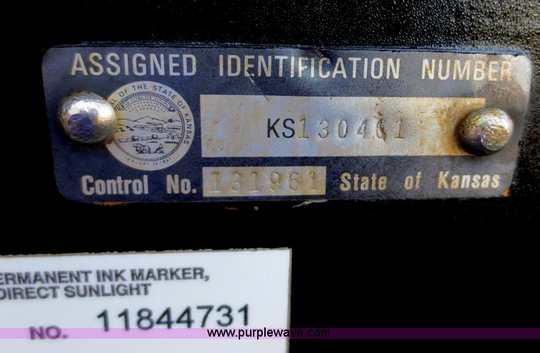 image for item D5918 1975 lowboy trailer