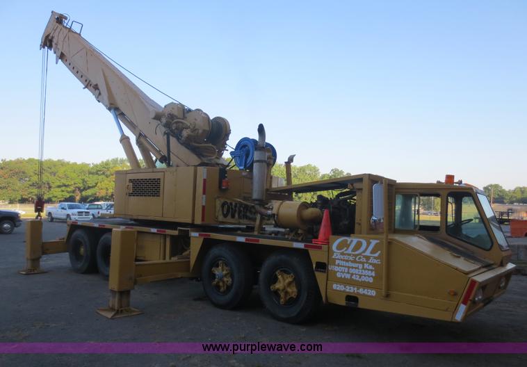 image for item D5922 1967 Bucyrus Erie 45C truck crane