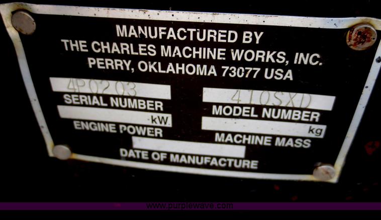 image for item D5928 Ditch Witch 410SXD cable plow