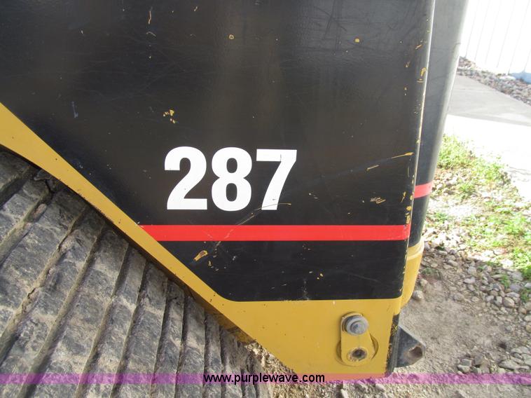 image for item E4597 2003 Caterpillar 287 Turbo track skid steer
