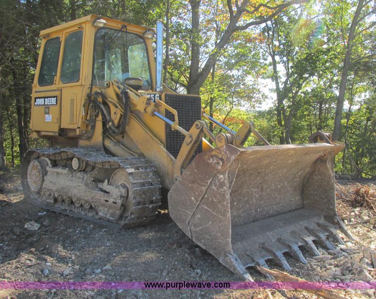 image for item E7404 John Deere 555G Series IV track loader