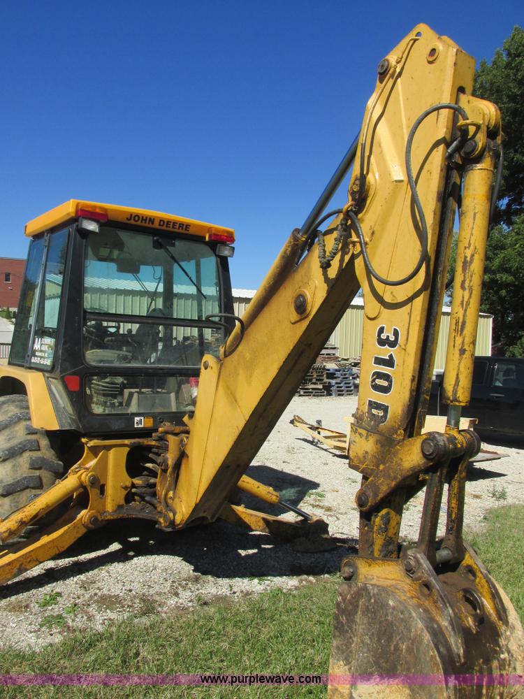 image for item E7405 1992 John Deere 310D backhoe