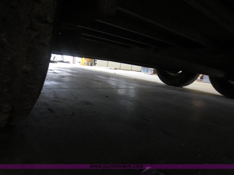 image for item F4402 2002 H&H 28' cargo trailer with living quarters