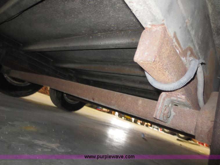 image for item F4402 2002 H&H 28' cargo trailer with living quarters