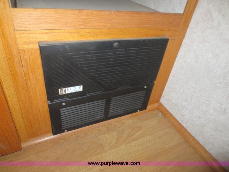 image for item F4402 2002 H&H 28' cargo trailer with living quarters