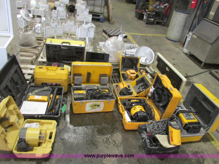 image for item F4485 Assorted GPS and surveying equipment