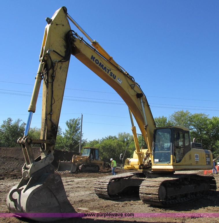 image for item F5303 2004 Komatsu PC300LC-7L excavator