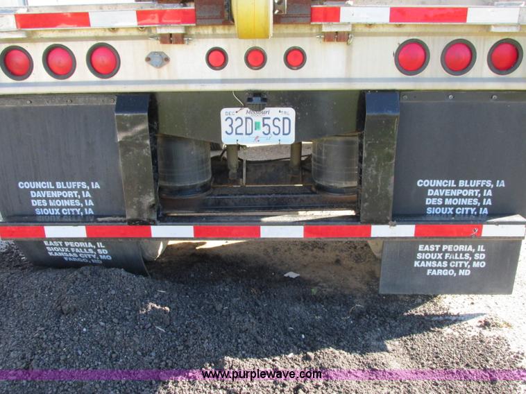 image for item F5304 1999 Fruehauf 48' flatbed spread axle trailer