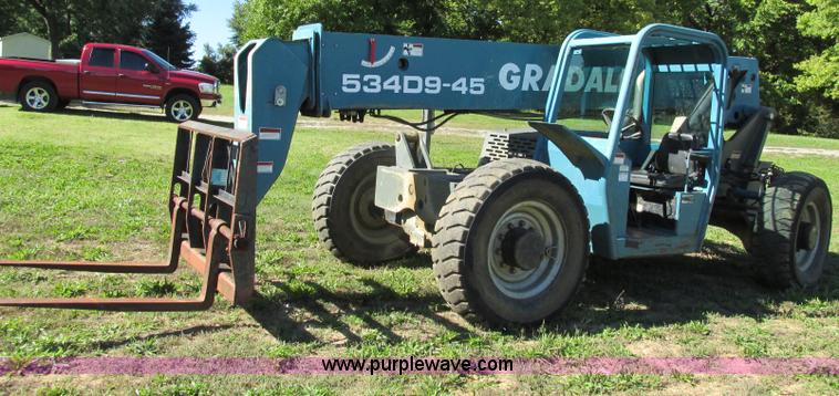 image for item F5306 Gradall 534D9-45 telehandler