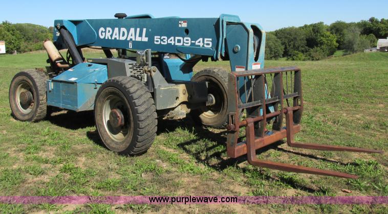 image for item F5306 Gradall 534D9-45 telehandler