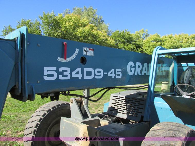 image for item F5306 Gradall 534D9-45 telehandler