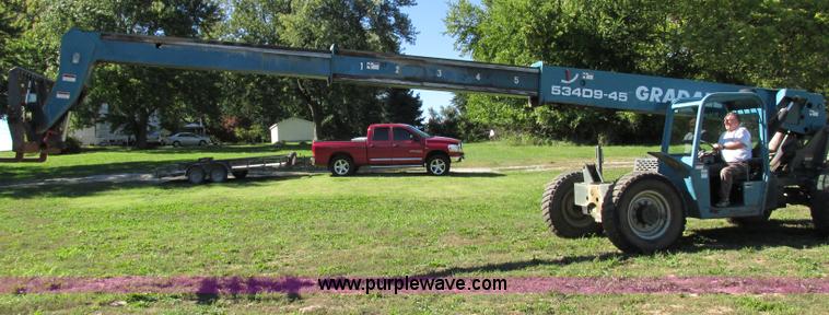 image for item F5306 Gradall 534D9-45 telehandler