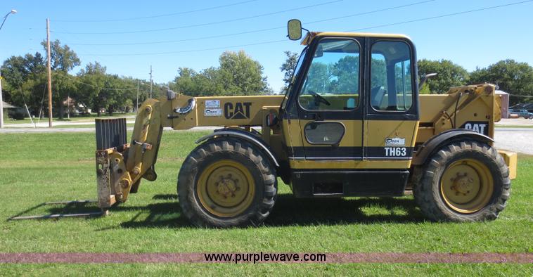 image for item F6688 1996 Caterpillar TH63 telehandler