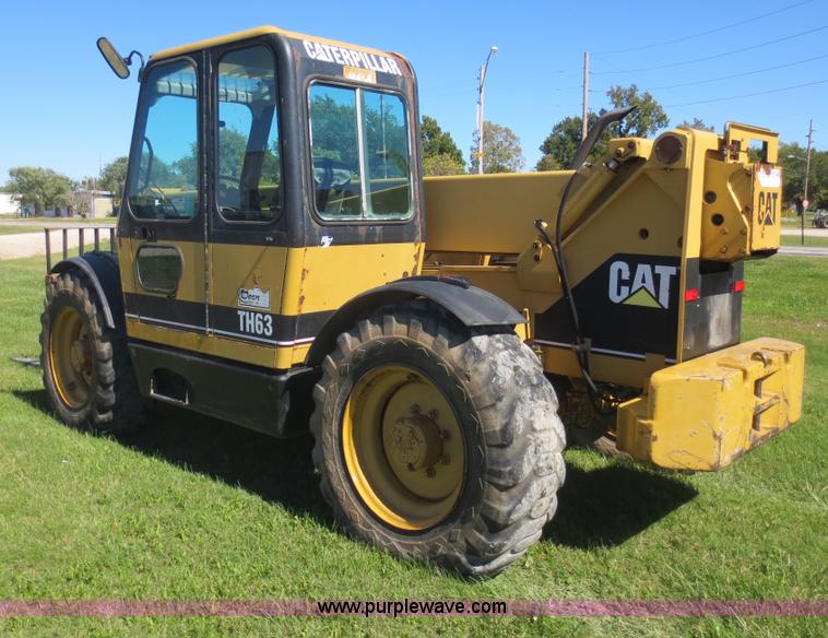 image for item F6688 1996 Caterpillar TH63 telehandler