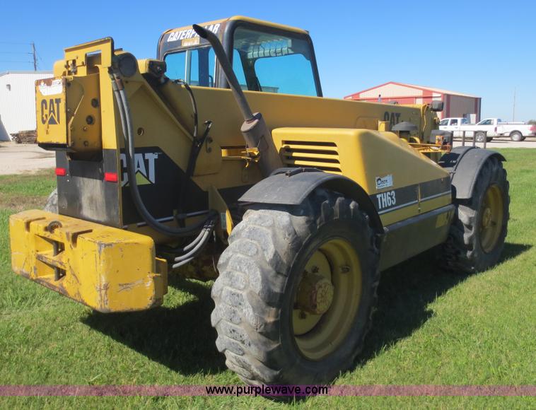 image for item F6688 1996 Caterpillar TH63 telehandler