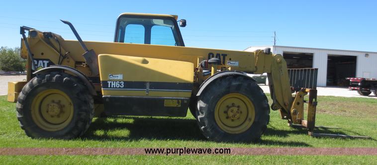 image for item F6688 1996 Caterpillar TH63 telehandler