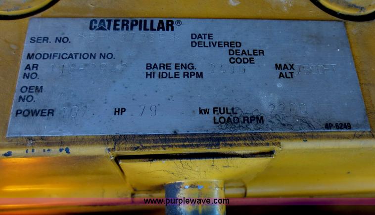 image for item F6688 1996 Caterpillar TH63 telehandler