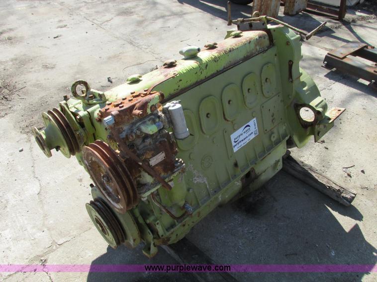 image for item G3011 Detroit Diesel 6-71 diesel engine core