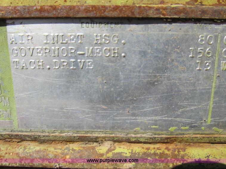 image for item G3011 Detroit Diesel 6-71 diesel engine core