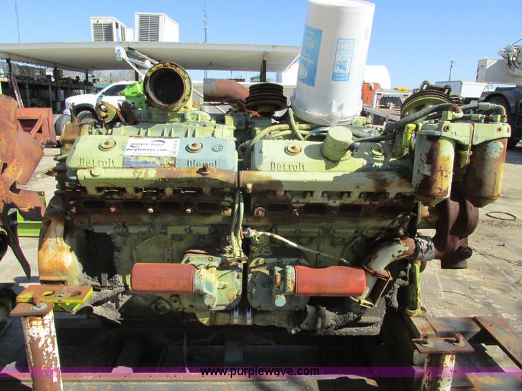 image for item G3014 Detroit 16V71 diesel engine core