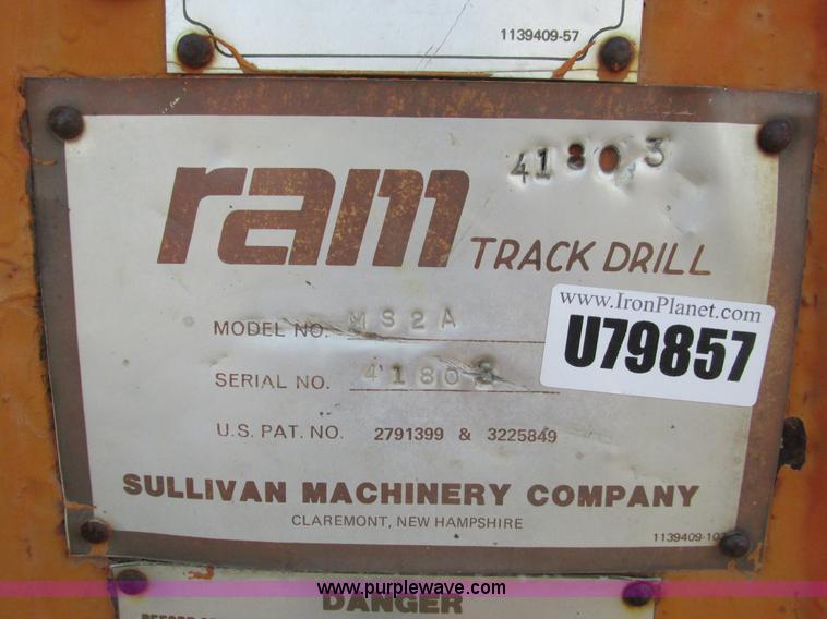 image for item G3043 Ram M52A track drill