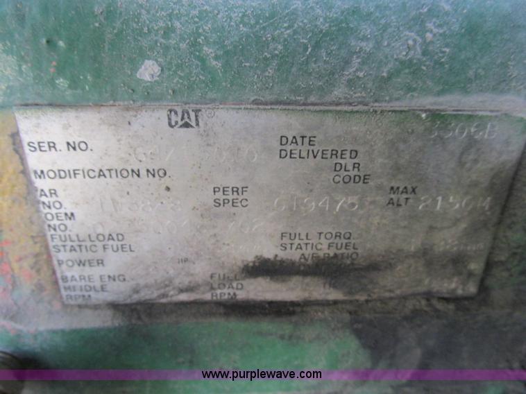 image for item G3047 Sullair 7500TQ air compressor