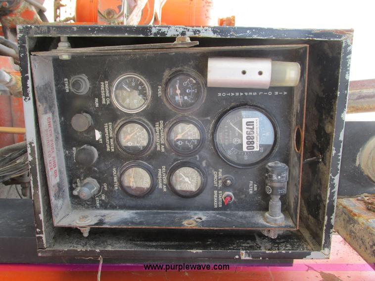 image for item G3061 Sullivan SCM55 self-contained compressor/rock drill