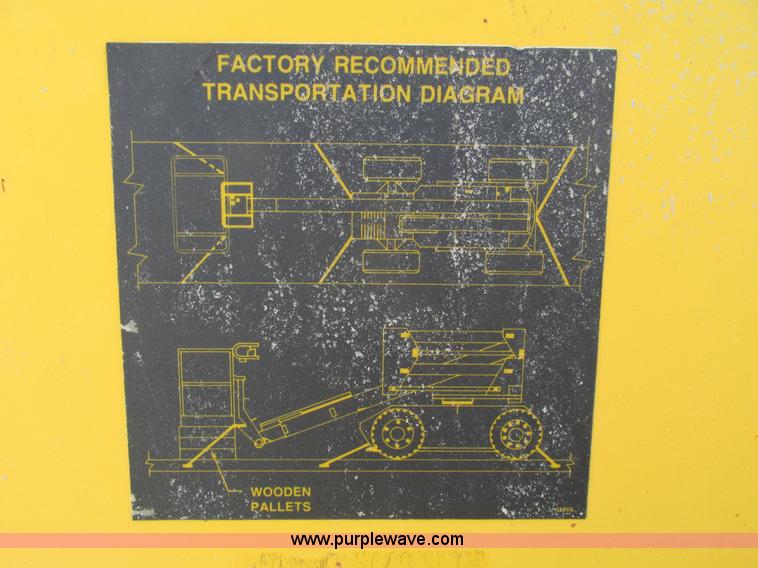 image for item G3064 Calavar RT48A boom lift