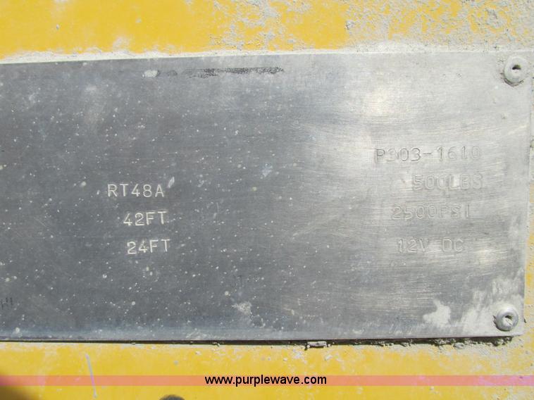 image for item G3064 Calavar RT48A boom lift