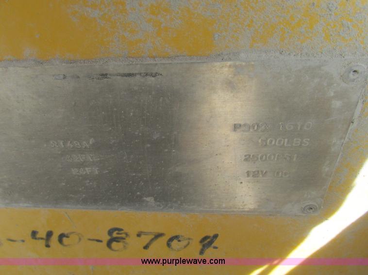 image for item G3064 Calavar RT48A boom lift